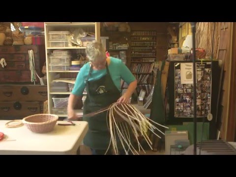 Instructional Spiral Weave Wicker Basket - Special Preview