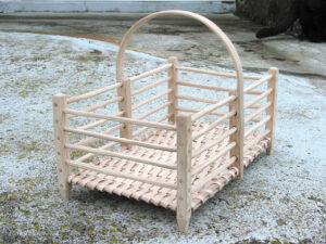 White oak rod basket by Scott Glibert