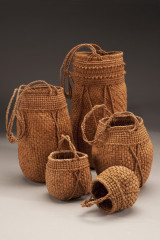 Black Willow Bark Baskets by Jennifer Zurick