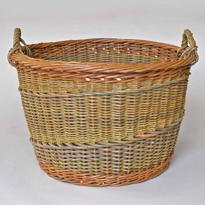 Willow Log Basket by Katherine Lewis