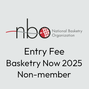 Entry fee for Basketry Now 2025 - Non-member
